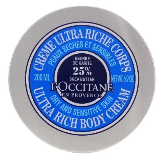 L'Occitane Moisturizing 25% Shea Butter Ultra-Rich Body Cream 6.9 oz image {1}
