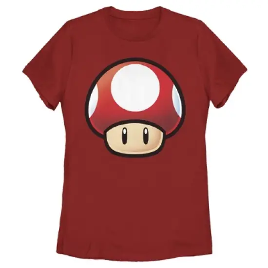 Women's Nintendo Mario Mushroom T-Shirt image {3}