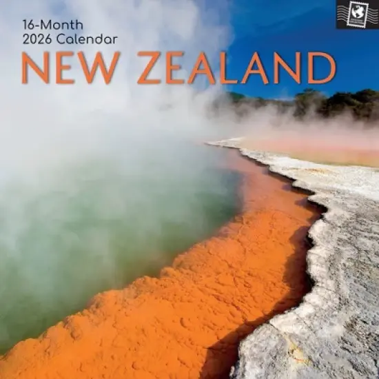 2026 Square Wall Calendar, New Zealand, 16-Month Images of New Zealand Theme with 180 Reminder Stickers (12x12 In) image {4}