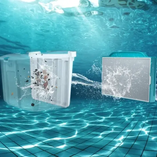 Aiper Scuba L1 Cordless Robotic Pool Vacuum - White image {4}