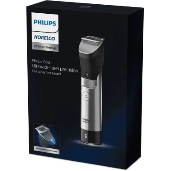 Philips Norelco Series 9000 Beard & Hair Men's Rechargeable Electric Trimmer - BT9810/40 image {1}
