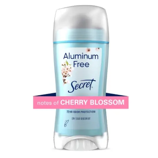 Secret Aluminum-Free Deodorant for Women - Cherry Blossom - 2.4oz image {9}