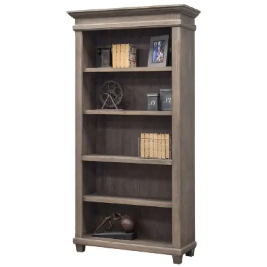 76" Carson Open Bookcase Brown - Martin Furniture image {1}