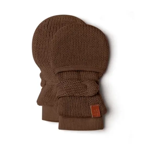Goumikids Organic Cotton Knit Stay-On Baby Mitts image {9}