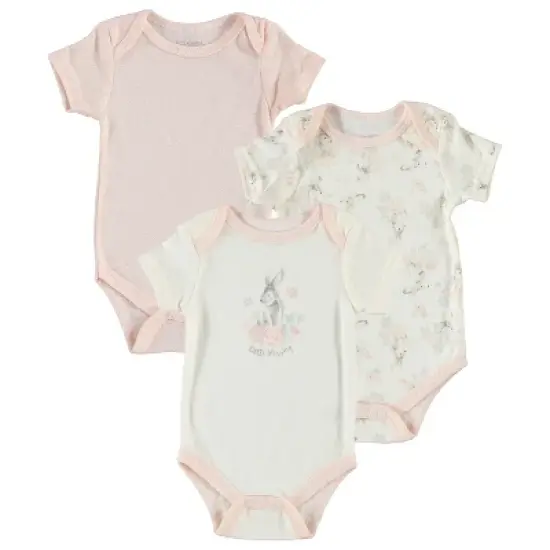 Kyle & Deena Baby Girl Onesie Bodysuit With Slogan Callout image {4}