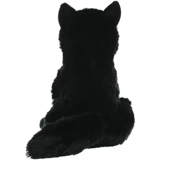 Wild Republic Cuddlekins Black Wolf Stuffed Animal, 12 Inches image {4}