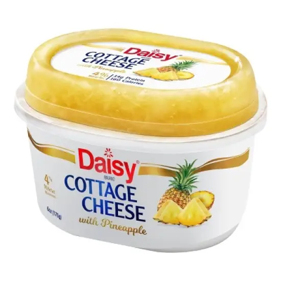 Daisy Cottage Cheese with Pineapple - 6oz image {5}