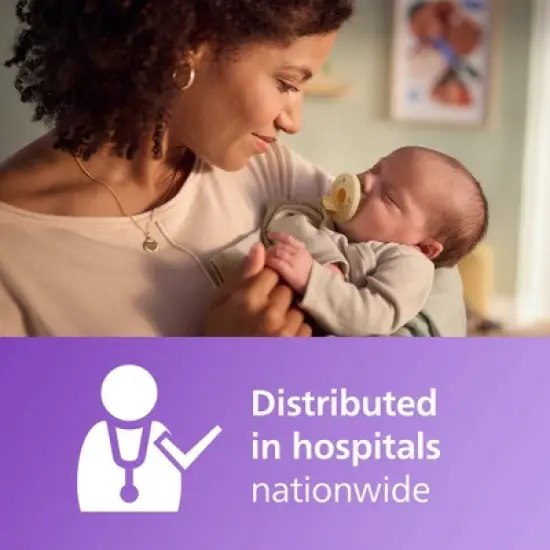 Philips Avent Soothie 3-18m - Sky Blue/Light Blue - 2pk image {9}