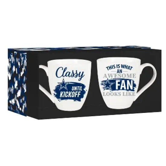 Evergreen Dallas Cowboys, Ceramic Cup O'Java 17oz Gift Set image {3}