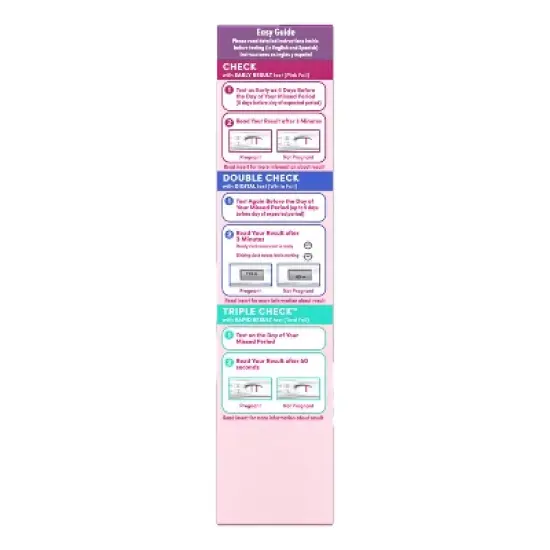 First Response Triple Check Pregnancy Test Kit - 3ct image {3}