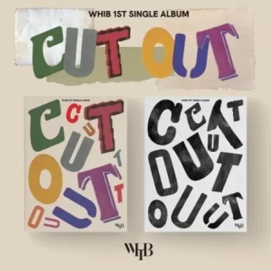 Whib - Cut Out - incl. Photobook, Postcard, Sticker, Color Chip, Rolling Paper, Photocards + WHIB Photocards (CD) image {1}