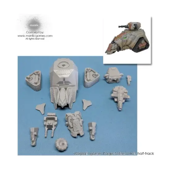 Hultr Half-Track Miniatures Box Set image {1}