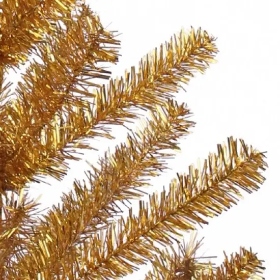 Northlight 3' Medium Gold Tinsel Twig Artificial Christmas Tree, Unlit image {1}