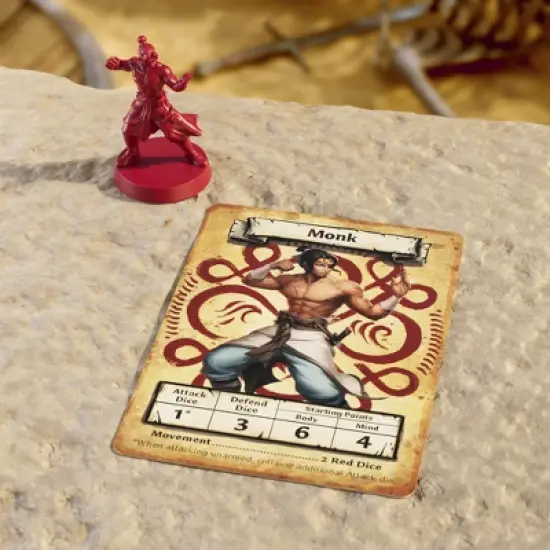 Heroquest Path of the Wandering Monk Board Game image {3}