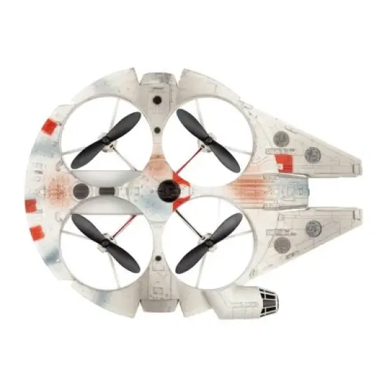 World Tech Toys Star Wars Millennium Falcon Motion Sensing Drone Quadcopter image {1}