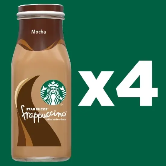 Starbucks Frappuccino Mocha Coffee Drink - 4pk/9.5 fl oz Glass Bottles image {2}
