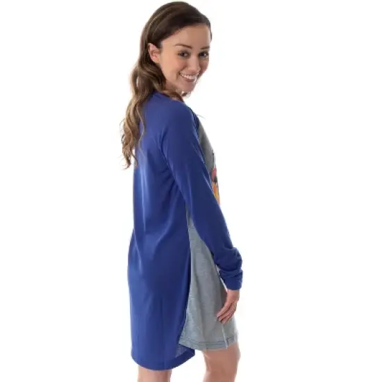 Friends TV Show Juniors' Minimalist Character Raglan Sleep Shirt Nightgown Minimal Cast Art image {1}