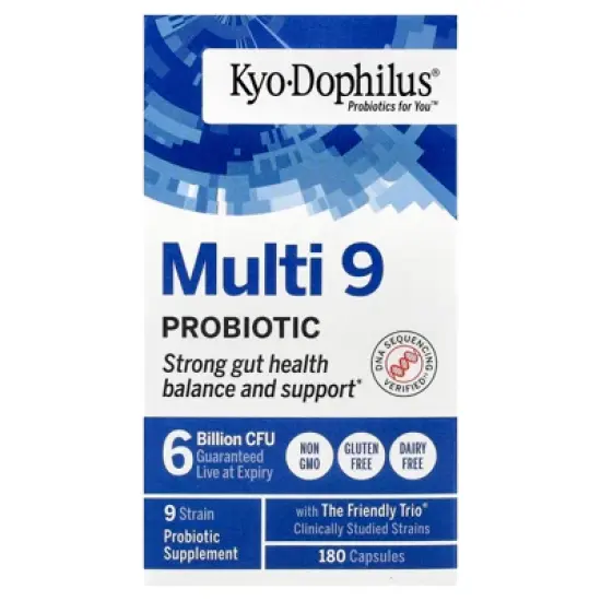 Kyolic Kyo-Dophilus&reg;, Multi 9 Probiotic, 180 Capsules image {4}