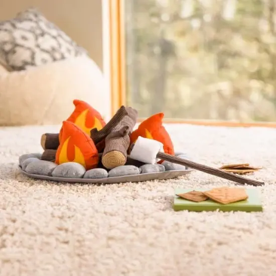 HearthSong - Plush Campfire Set for Kids Outdoor Play image {3}