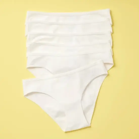 Yellowberry Girls' 6PK High Quality Cotton Underwear Hipster image {3}