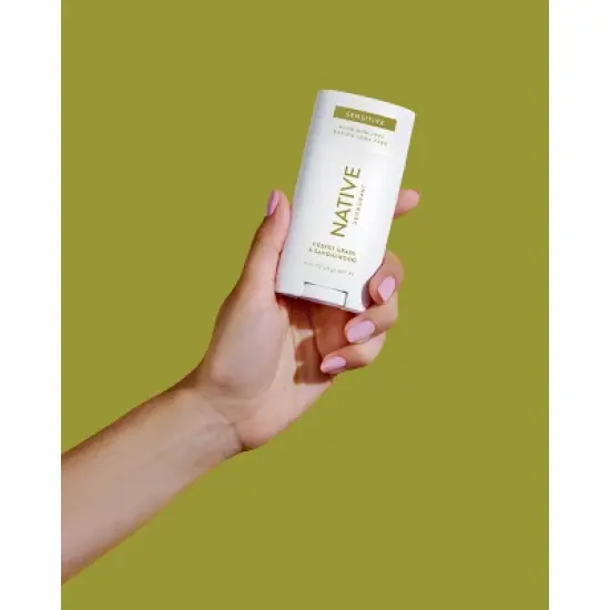 Native Sensitive Skin Deodorant - Desert Grass & Sandalwood - 2.65oz image {2}