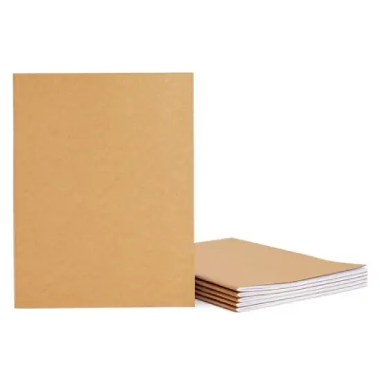 Paper Junkie 6 Pack Large Bulk Sketchbook Journals, Blank Books Notebooks for Kids, Students, Office Supplies (8.5x11 In) image {6}