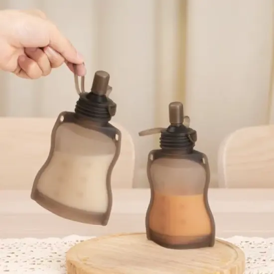 Haakaa Silicone Yummy Pouch Sippy Spout image {5}