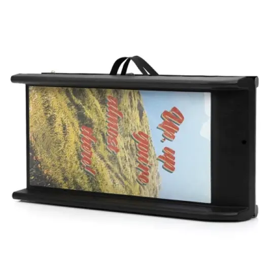 SEVOBAL Pet Strollers Bi Fold Pet Ramp For Cars Trucks Pools Safe Stable Portable For Senior Injured Pets, Black, 61.42"*15.75"*11.81" image {4}