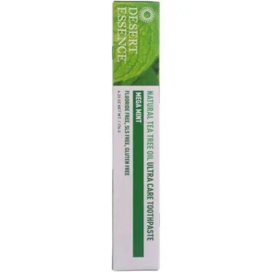Desert Essence Mega Mint Tea Tree Oil Toothpaste - 6.25 oz image {2}