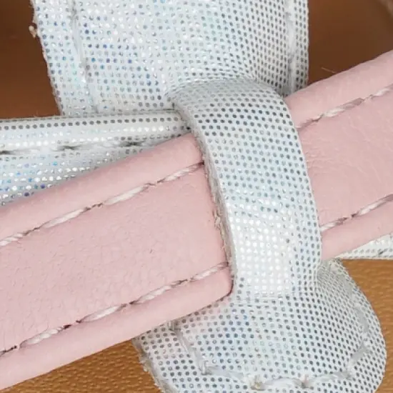 Rampage Toddler Girl's Strappy Ankle Strap Fashion Sandals/Flats with Braided Straps image {7}