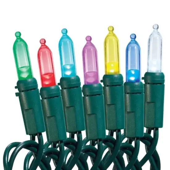 Sylvania Stay-Lit Color Action 200 LED Mini Lights with Remote Control image {4}