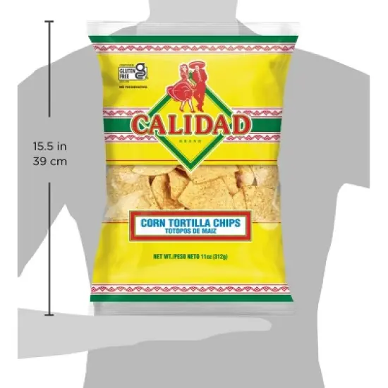 Calidad Yellow Corn Tortilla Chips - 11oz image {2}