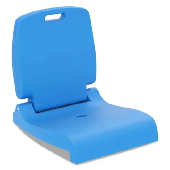 Costway Poolside Chair for Edge of Pool with Back Support & Handles Portable Picnic Chair White/Blue/Pink/Green image {10}
