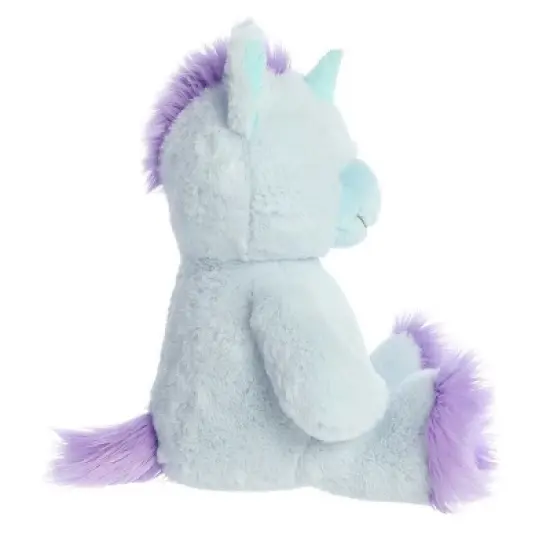 ebba Medium Periwinkle Unicorn Mythicals Adorable Baby Stuffed Animal Blue 11.5" image {2}