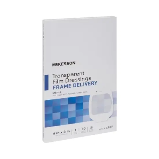 McKesson Octagon Frame Style Transparent Dressing Sterile image {4}