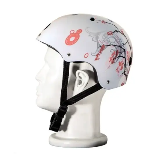 Punisher Skateboards Cherry Blossom Multi-Sport Skateboard Helmet 11-vent Size Medium, Pink image {2}