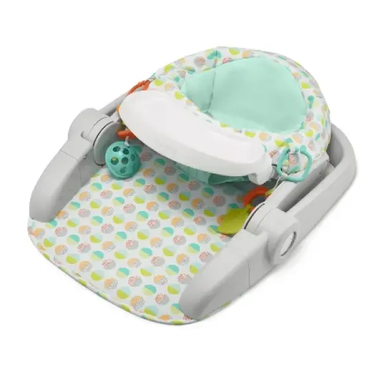 Summer Infant Learn to Sit Stages 3 Position Floor Booster Seat - Green image {2}