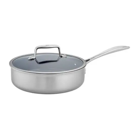 ZWILLING Clad CFX Stainless Steel Ceramic Nonstick Saute Pan image {6}