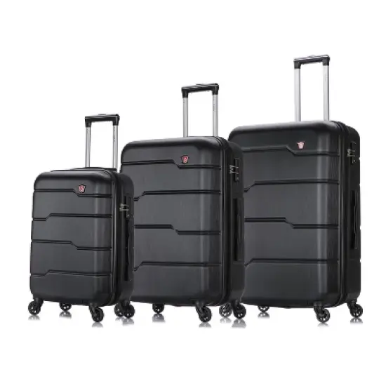 DUKAP Rodez Lightweight 3pc Hardside Luggage Set image {17}