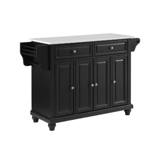 Cambridge Granite Top Full Size Kitchen Island/Cart - Crosley image {4}