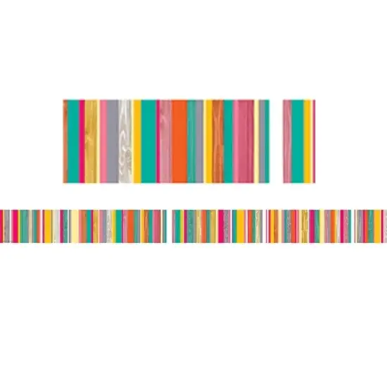 Teacher Created Resources Tropical Punch Straight Border Trim 35 Feet Per Pack 6 Packs (TCR2658-6) image {1}