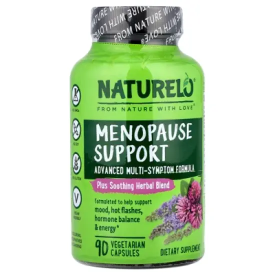 NATURELO Menopause Support, 90 Vegetarian Capsules image {4}