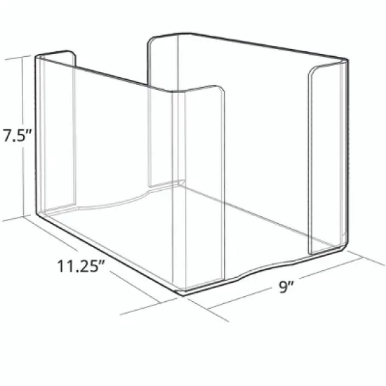 Azar Displays Clear Paper Ream Holder image {2}