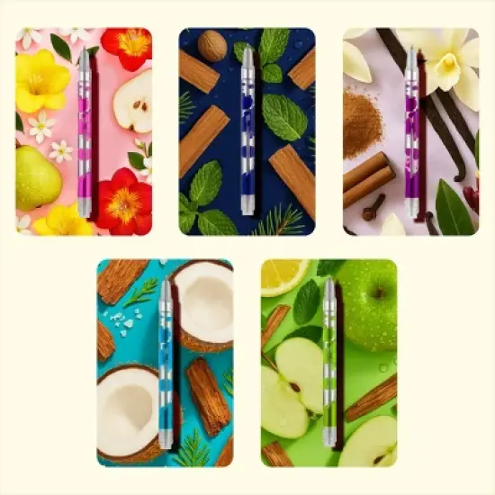 Lifelines 5pk Scented Lava Pens Brights image {1}