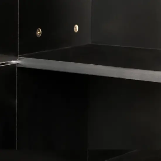 Rbied Tall Cabinet Kitchen Pantry Storage Cabinet, Freestanding Storage Cabinet Sideboard with Shelves and 2 Doors, Multifunctional Home Storage image {10}