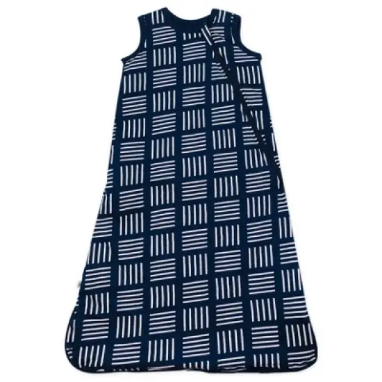 Honest Baby Organic Cotton Jersey Fill Wearable Blanket All Seasons - Sketchy Square image {3}