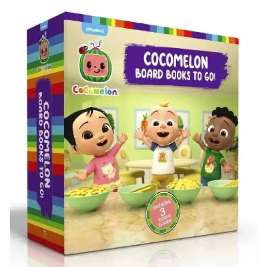 Cocomelon Board Books to Go! (Boxed Set) - by  Various image {1}