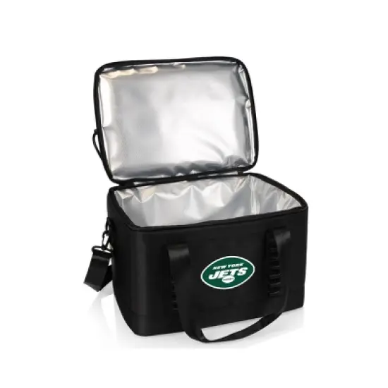 NFL New York Jets Thick Sustainable 24 Can Soft Cooler image {2}