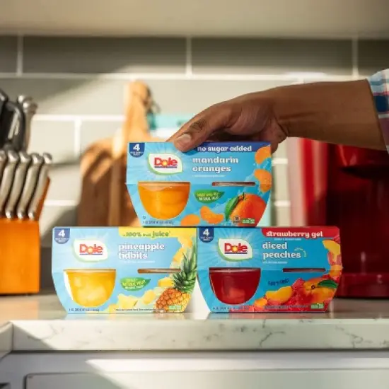 Dole Cherry Mixed Fruits in Juice Fruit Cups - 16oz/4ct image {3}