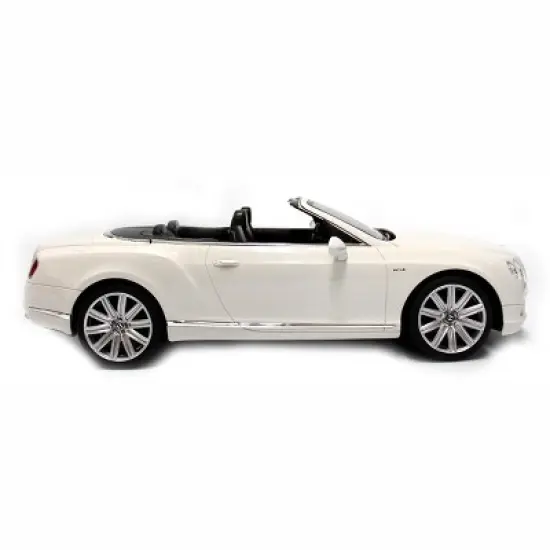 Link Ready! Set! Go! 1:12 RC Bentley Continental GT Convertible Model Car - White image {1}